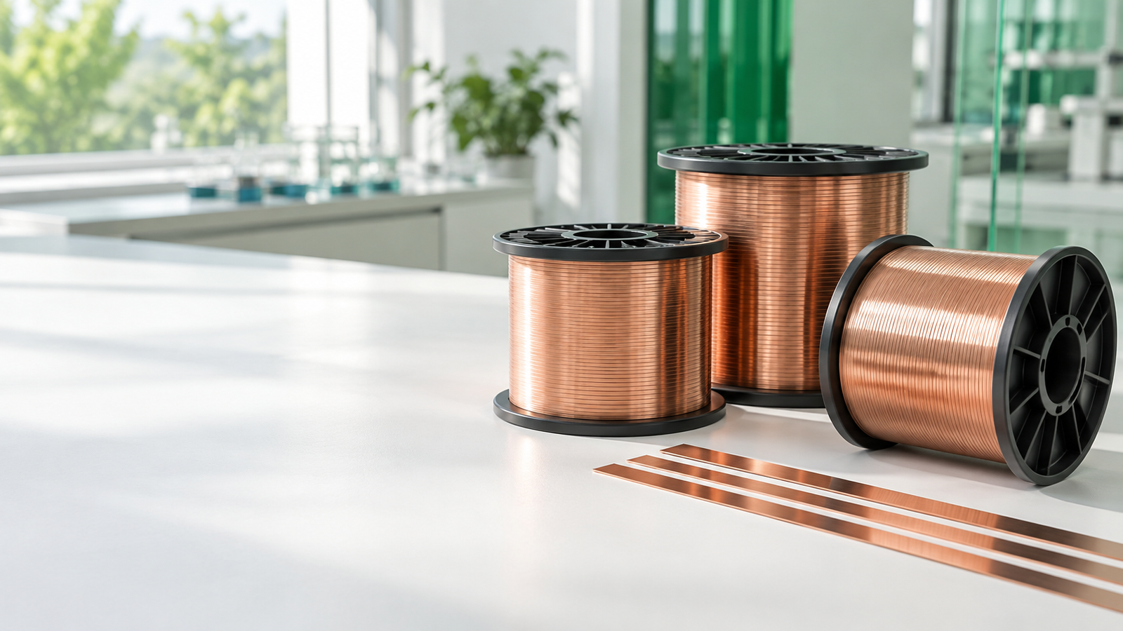 SolRaw Energy premium copper ribbon spools and busbar strips for Solar Manufacturers
